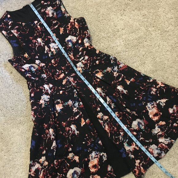 RW&CO. Box Pleated Fit & Flare Scuba Party Dress - Picture 15 of 15